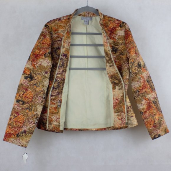 Analogy Beautiful M Petite Oriental Jacket - Picture 4 of 9